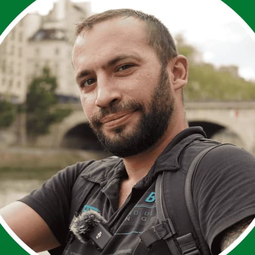 Manu, fondateur du Réseau Solidaire